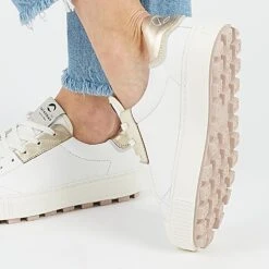 Pataugas ARAN/M F2H BLANC/DORÉ 10 Pataugas ARAN/M F2H BLANC/DORÉ -Pataugas ARANMF2HBLANCDORE2