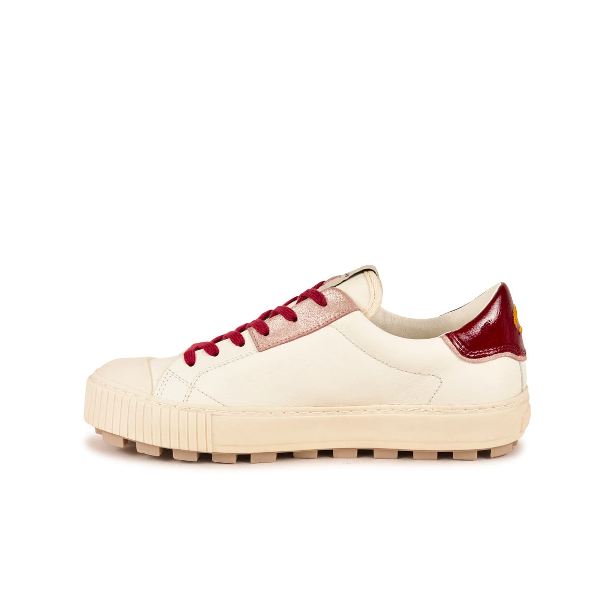 Pataugas ARAN/MIX F4H OFFWHITE/BORDEAUX 2 Pataugas ARAN/MIX F4H OFFWHITE/BORDEAUX â Image 2