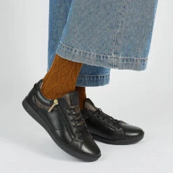 Pataugas -Pataugas BASKET FEMME PALME L GL F4I NOIR 6284585010173