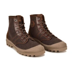 Pataugas AUTHENTIQUE M/MIXTC F4H CHOCOLAT -Pataugas BOOTS FEMME OG MIXTE F4H CHOCOLAT 4