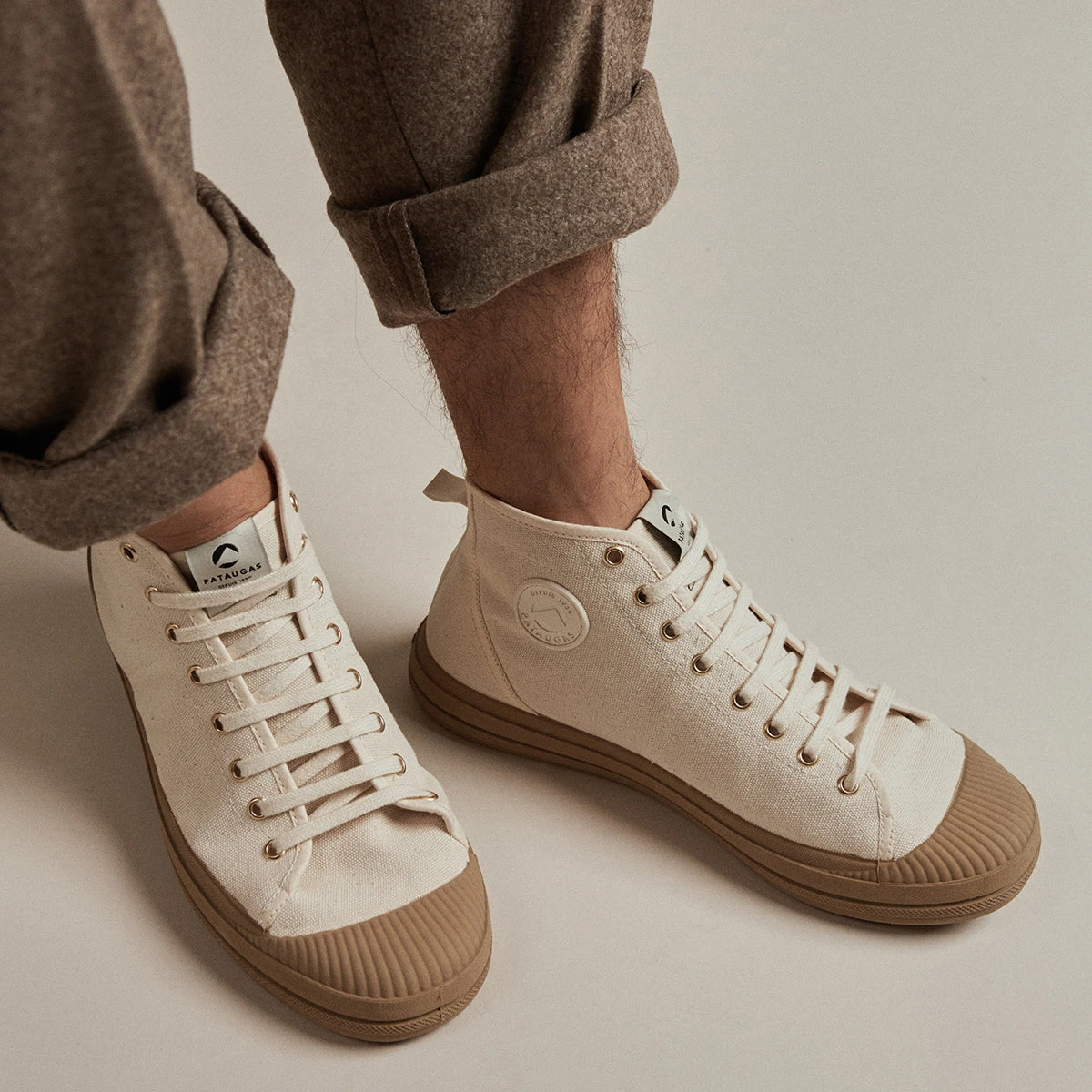 Pataugas ETCHE M/TWK H2H ECRU/GUM 3 Pataugas ETCHE M/TWK H2H ECRU/GUM â Image 3