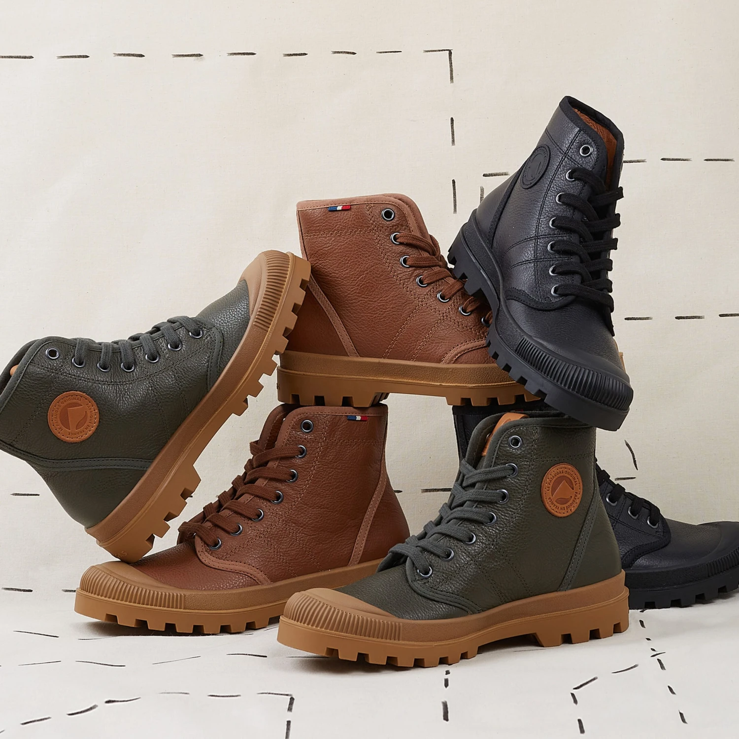 Pataugas AUTHENTIQUE M/G F4H CARAMEL 5 Pataugas AUTHENTIQUE M/G F4H CARAMEL â Image 5